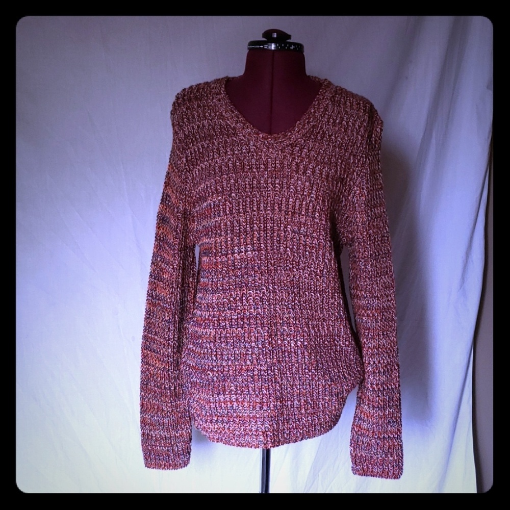 Us Three 1x acrylic sweater
